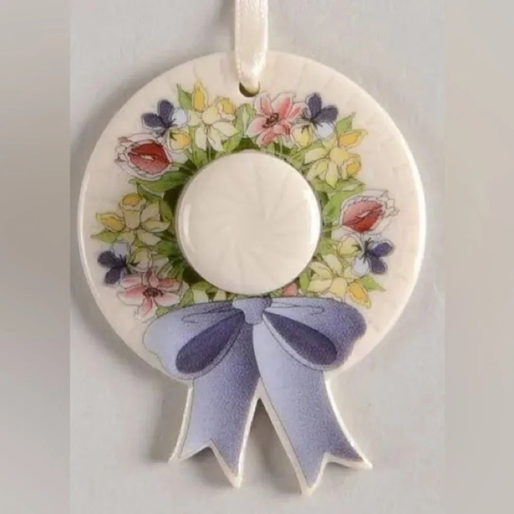 Longaberger Early Blossoms Bonnet Basket Tie On • NWT • New In Box
